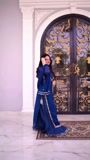 Cobalt blue Sharara for Women