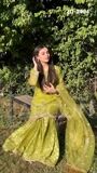 Green Gharara for Women