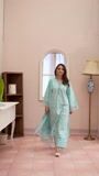 Sky blue Kurta Set for Women