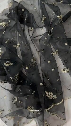 Black Kurta Set for Women