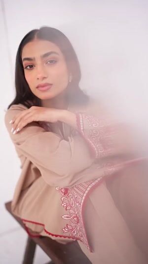 Beige Kurta Set for Women