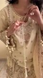 Cream Kurta Set for Women