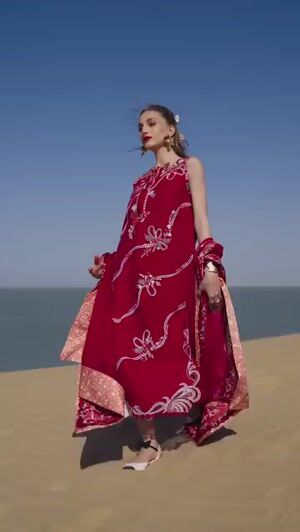 Cherry red Unstitched for Women