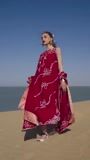 Cherry red Unstitched for Women
