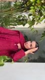 Maroon Kurta Set for Women