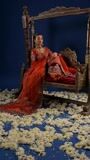 Rust orange Sharara for Women