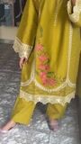 Olive green Kurta Set for Women