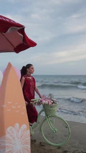 Ruby red Unstitched for Women