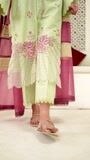 Green Kurta Set for Women