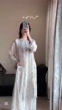 Cream Kurta Set for Women
