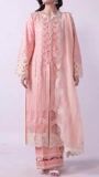Peach pink Kurta Set for Women