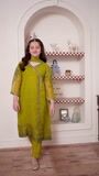 Green Angrakha for Girl