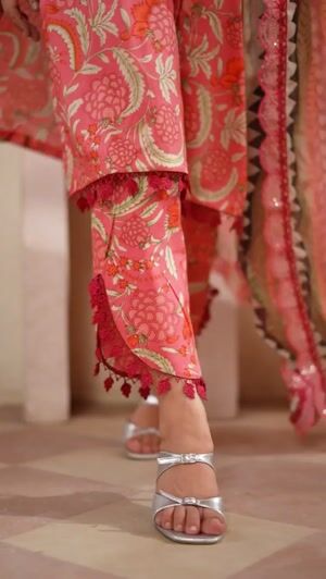 Peach pink Kurta Set for Women