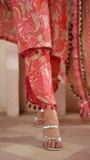 Peach pink Kurta Set for Women
