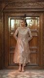 Tea rose pink Kurta Set for Women