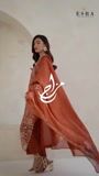 Orange Kurta Set for Women