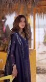 Navy blue Unstitched for Women