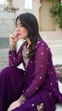 Purple Gharara for Women
