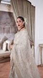 Off-white Saree for Women
