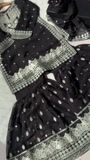 Black Gharara for Girl