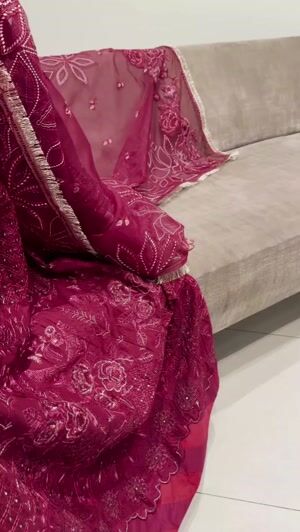 Maroon Pishwas for Women