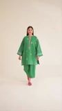 Green Kurta Set for Women