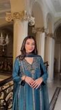 Teal Pishwas for Women