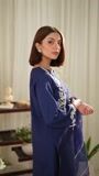 Navy blue Kurta Set for Women