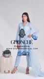 Sky blue Kurta Set for Women