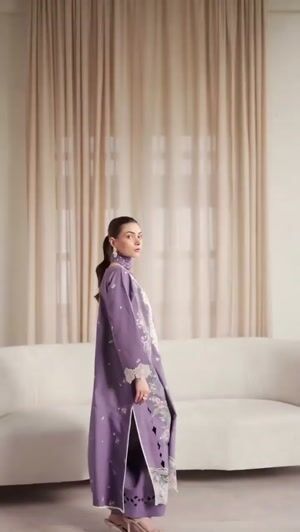 Heathered lilac Unstitched for Women