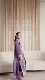 Heathered lilac Unstitched for Women
