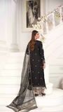 Black Kurta Set for Women
