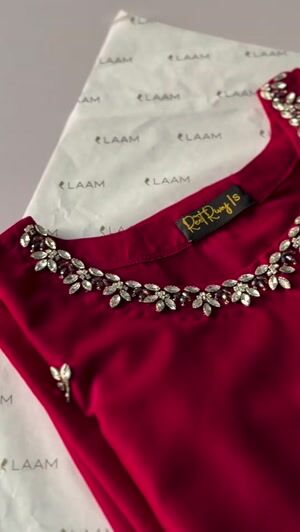 Maroon Kurta Set for Women