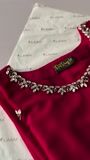 Maroon Kurta Set for Women