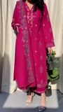 Shocking pink Kurta Set for Women