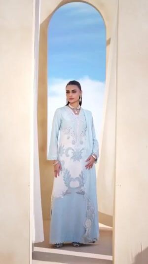 Sky blue Kurta Set for Women