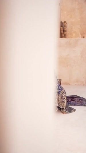 Navy blue Sharara for Women