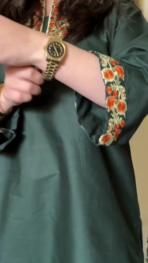 Green Kurta Set for Women