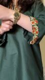 Green Kurta Set for Women